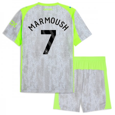 Maglia Manchester City Marmoush 7 Bambino Terza Divisa 2025-26